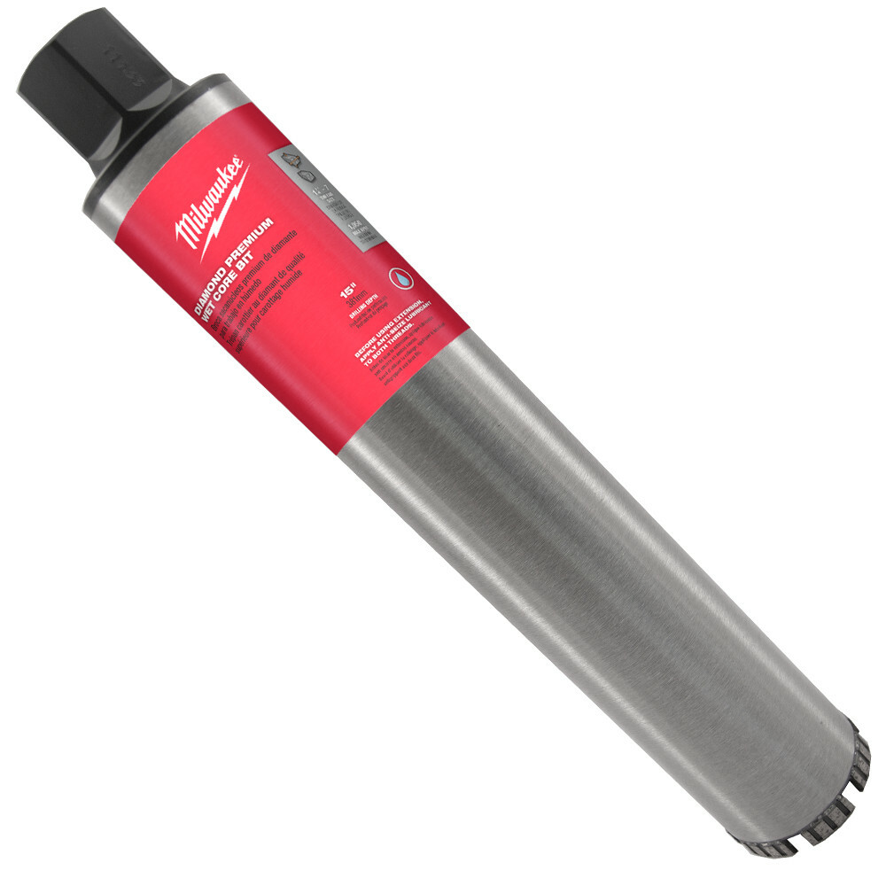 48-17-3009 Premium Grade Wet Core Bit, 7/8 in Drill - Fraction, 0.875 in Drill - Decimal Inch