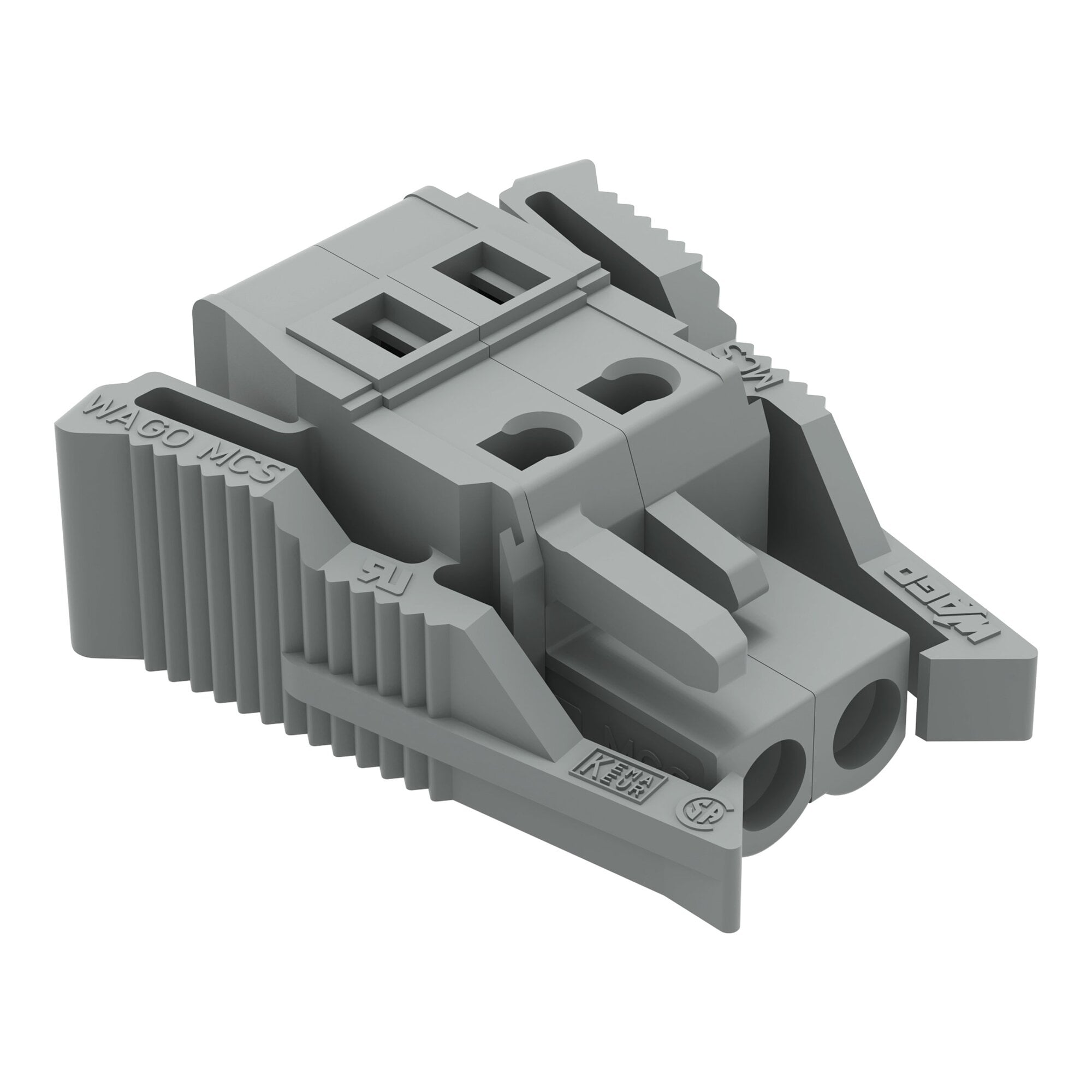 231-102/037-000 Operating Tool 1-Conductor Female Connector, 630 V, 16 A, 28 to 12 AWG Wire, 2 Poles