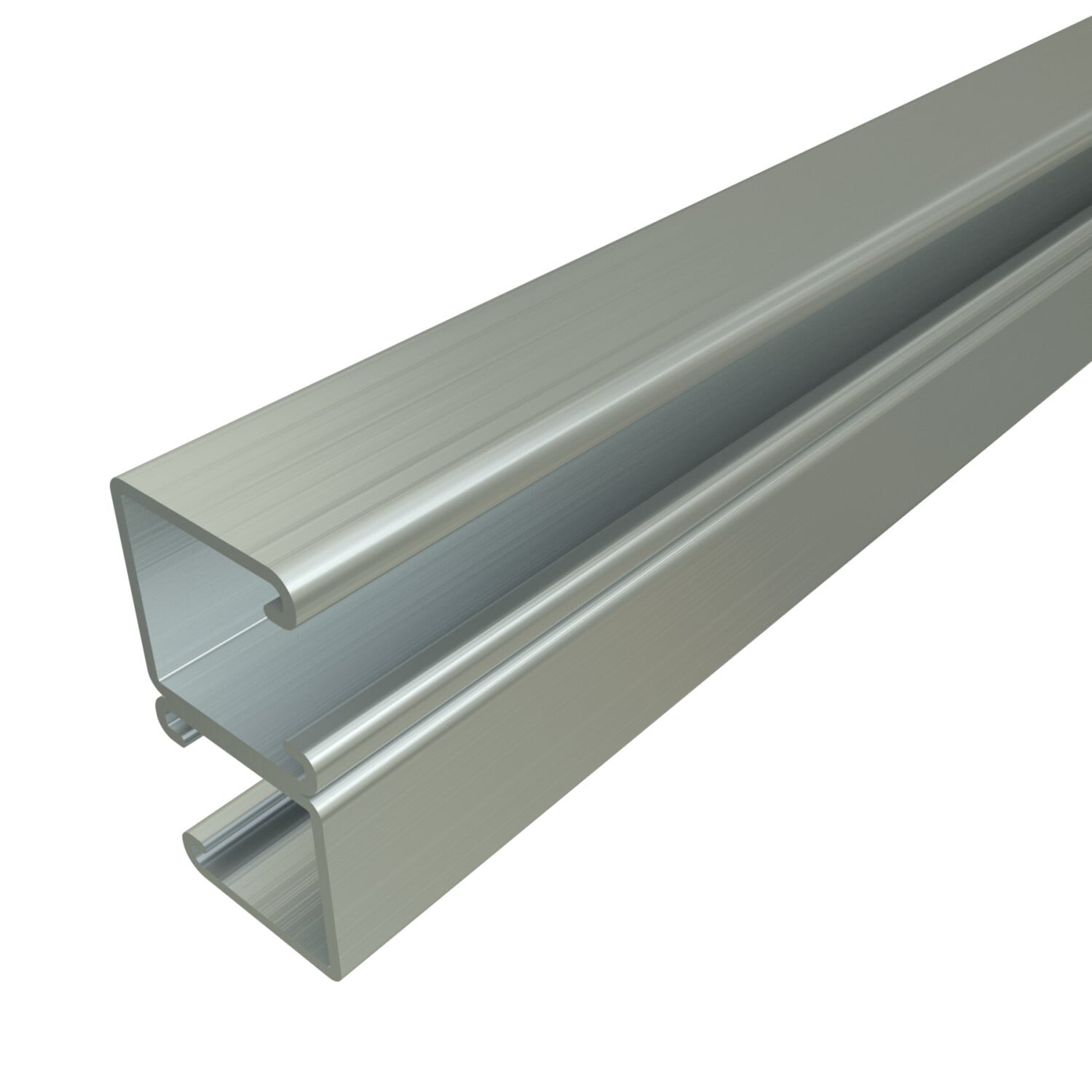 P1001B-20HG P1000 Double Combination Channel, 20 ft L 1-5/8 in W 3-1/4 in D 12 ga THK, Low Carbon Steel, Hot Dipped Galvanized, Domestic