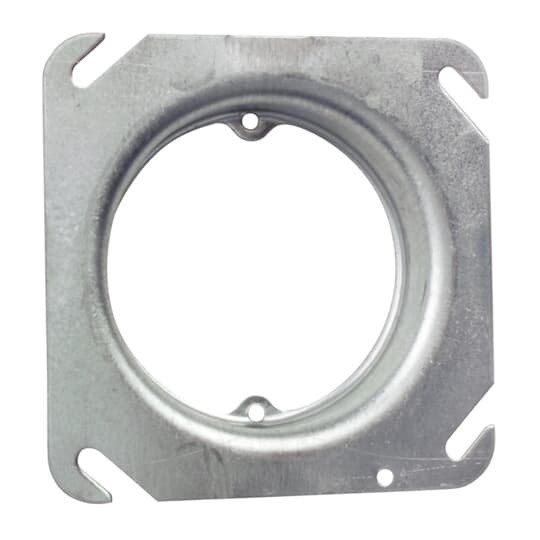 52-C-3-3/4 Steel City Outlet Box Cover, 4 in L x 4 in W, Blank Cover, Steel