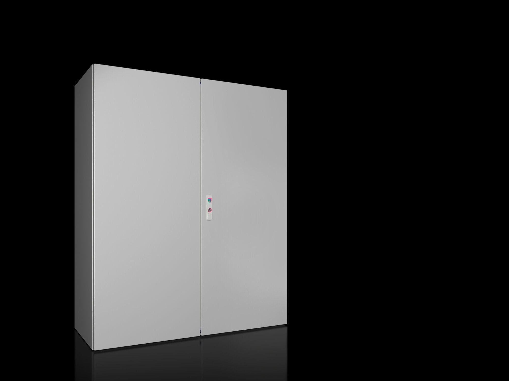 1214000 AX Series Compact Enclosure With (2) Gland Plate, 1000 mm W x 400 mm D x 1200 mm H, NEMA 12, Carbon Steel