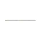 Ball-Lock 304 Stainless Steel Cable Tie, Uncoated, for Temperatures up to 300 Degrees Celsius (572 F) for Indoor and Outdoor Applications, Suitable for High Temperature Environments, UL/EN/CSA62275 Type 2S Rated for AH-1 Plenum, Length of 200mm (7.9 Inches), Width of 4.75mm (0.187 inches), Thickness of 0.25mm (0.01 Inches), Tensile Strength Rating of 890 Newtons (200 Pounds)