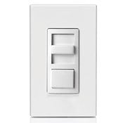 IPL06-10Z 3-Way Dimmable Electro-Mechanical Universal Dimmer Switch, 120 V AC, 1 Pole, Standard On/Off Operation, Ivory/Light Almond/White