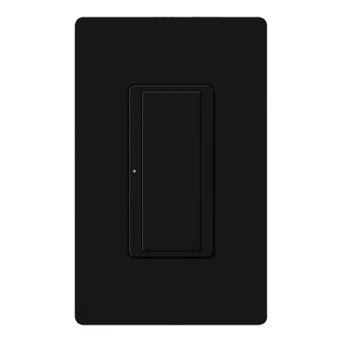 RRD-8ANS-BL Maestro RF Switch for RA2Select/RA3, 8 Amp Light/5.8 Amp Motor, 1 Pole/Multi-Location, Neutral Required, 120V, Black