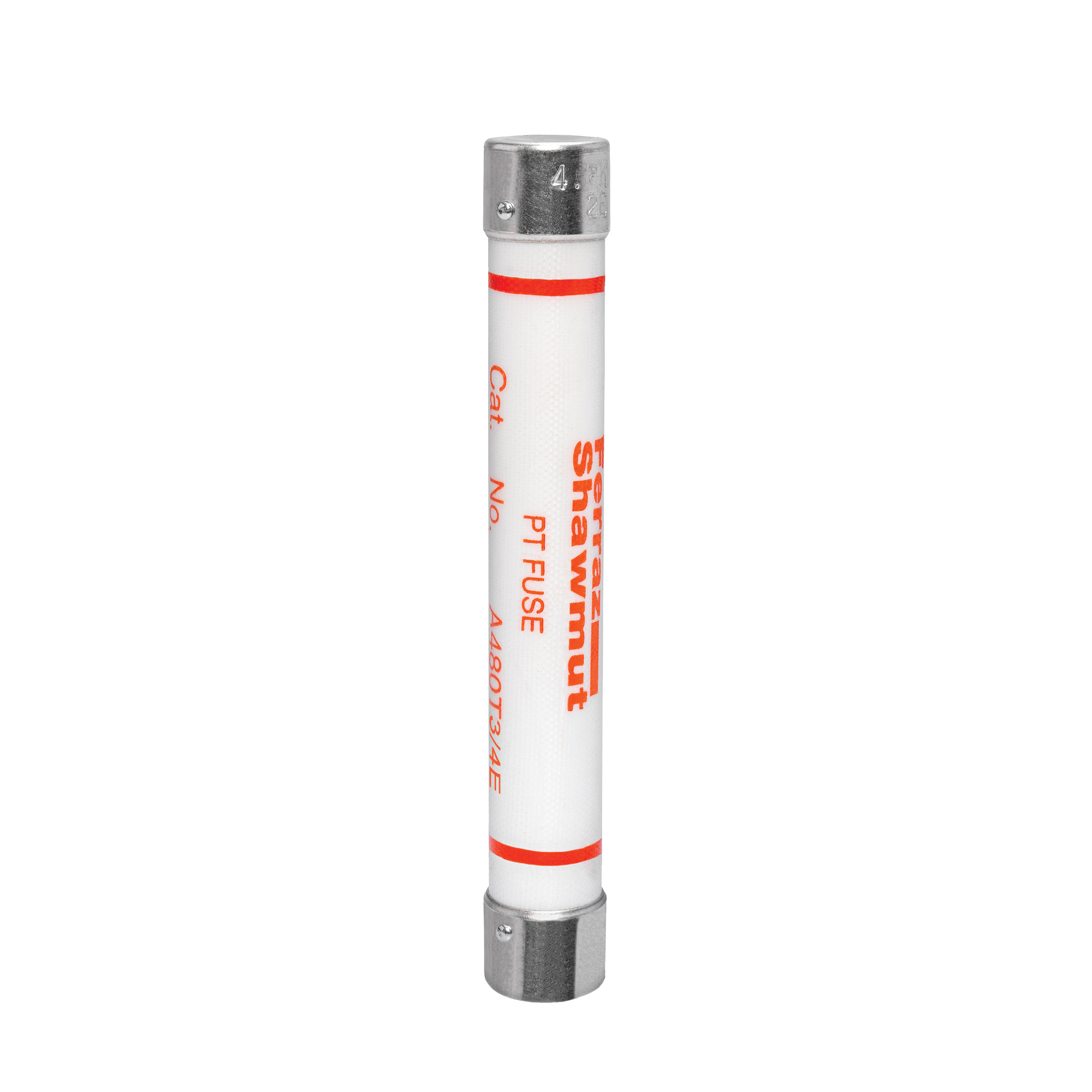 A480T3/4E Amp-Trap A280T Current Limiting Potential Transformer Fuse, 0.75 A, 4.8 kV AC, 80 kA, Class E, Ferrule Body