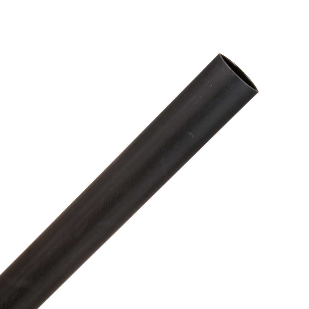 7000132371 ITCSN Heavy Wall Cable Sleeve, 1.1 in ID Expanded, 0.37 in ID Recovered, 25 ft L, Polyolefin, Black
