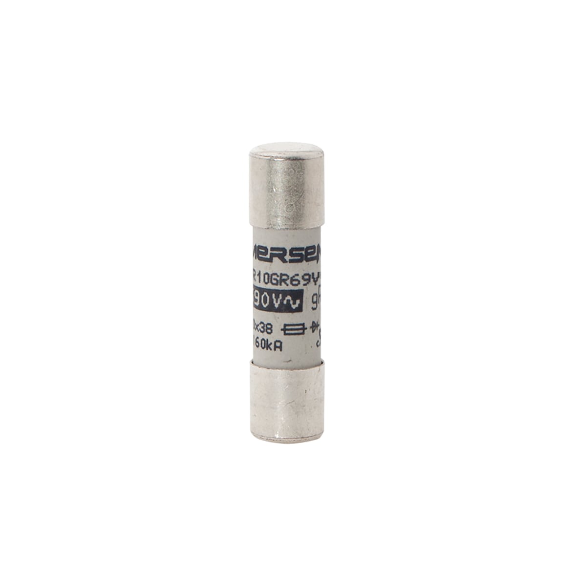 D1014579 Protistor European Style Semi-Conductor Fuse, 16 A, 690 V AC, 160 kA Interrupt, Class: gR, Cylindrical Body
