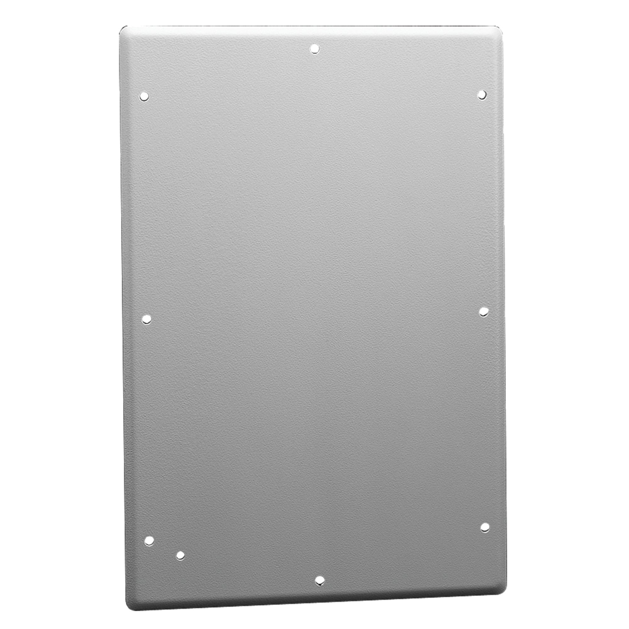 AGP1218 A34Y Gland Plate, 12 in L x 18 in W, For Use With NEMA 4/12 Modular Disconnect Enclosures, Steel, Gray