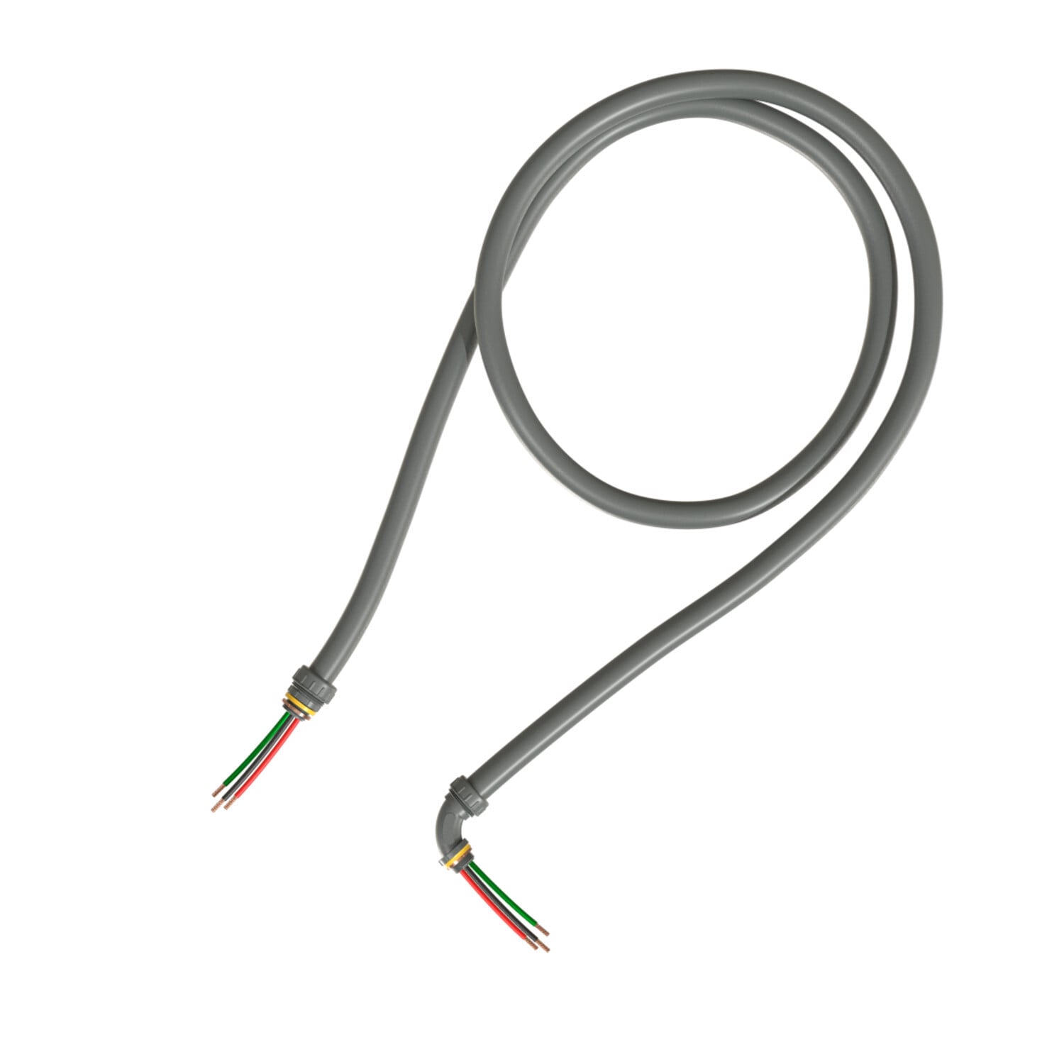 8022 Type UL/LFNC-B Non-Metallic Liquid Tight Whip, 1/2 in Trade, 6 ft L