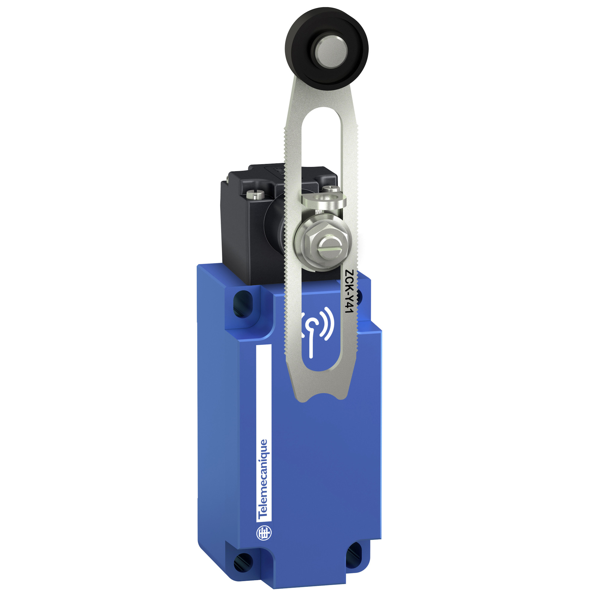 XCKW141 Fixed Wireless Limit Switch, Plastic Roller