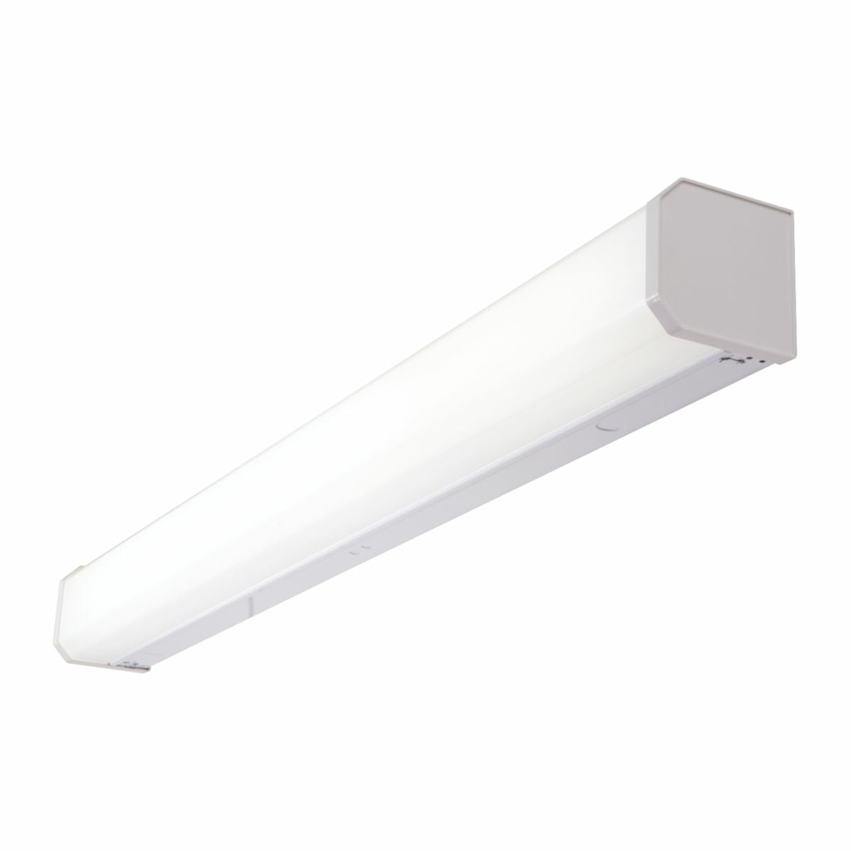 BC-217-UNV-EB81-U Metalux BC Series Commercial Wraparound Fixture, (2) T8 Lamp, 36 W Fixture, 120/277 V AC, Painted Housing
