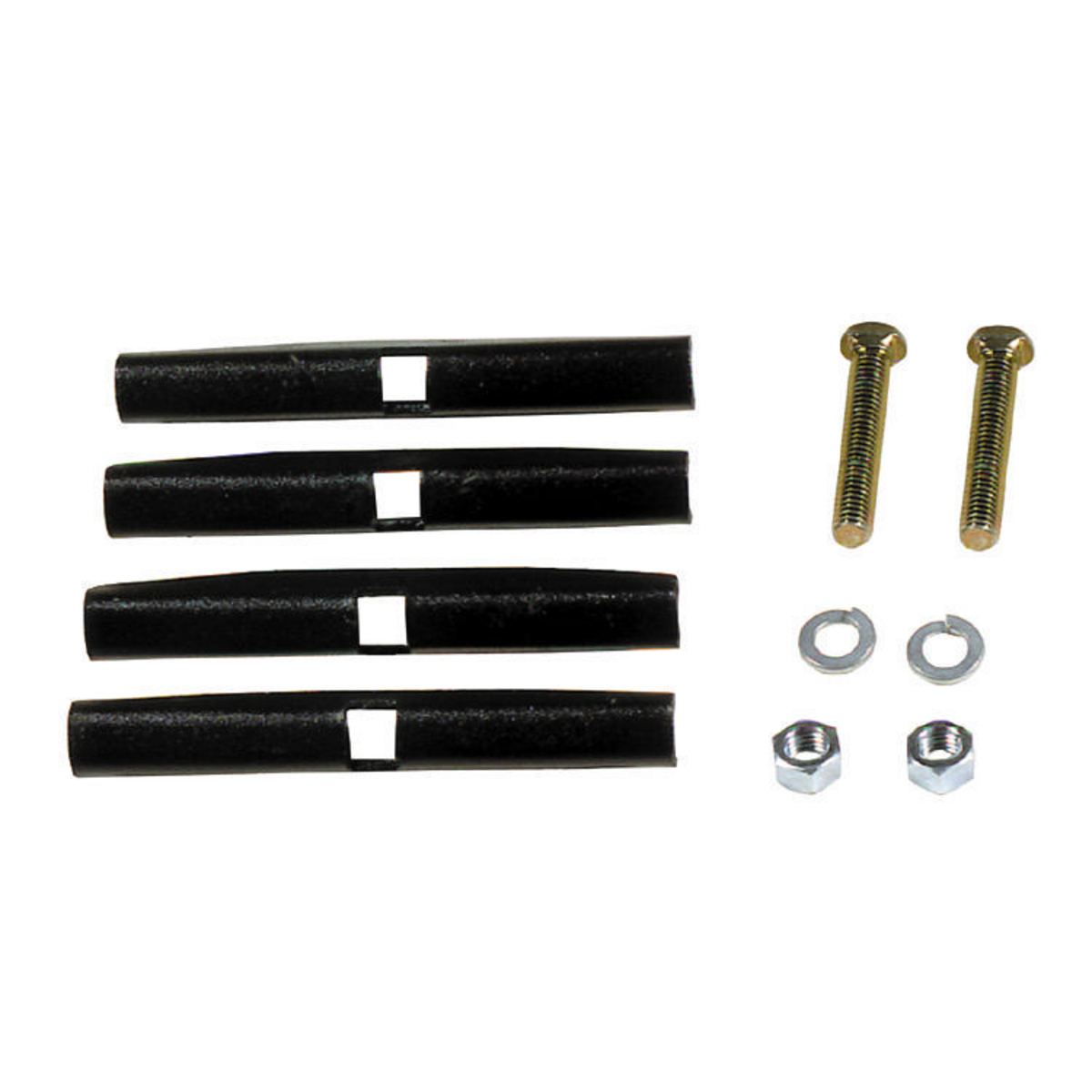 HLBSK Heavy Duty Butt Splice Kit, 4-1/2 in L x 4.2 in H, Steel, Black
