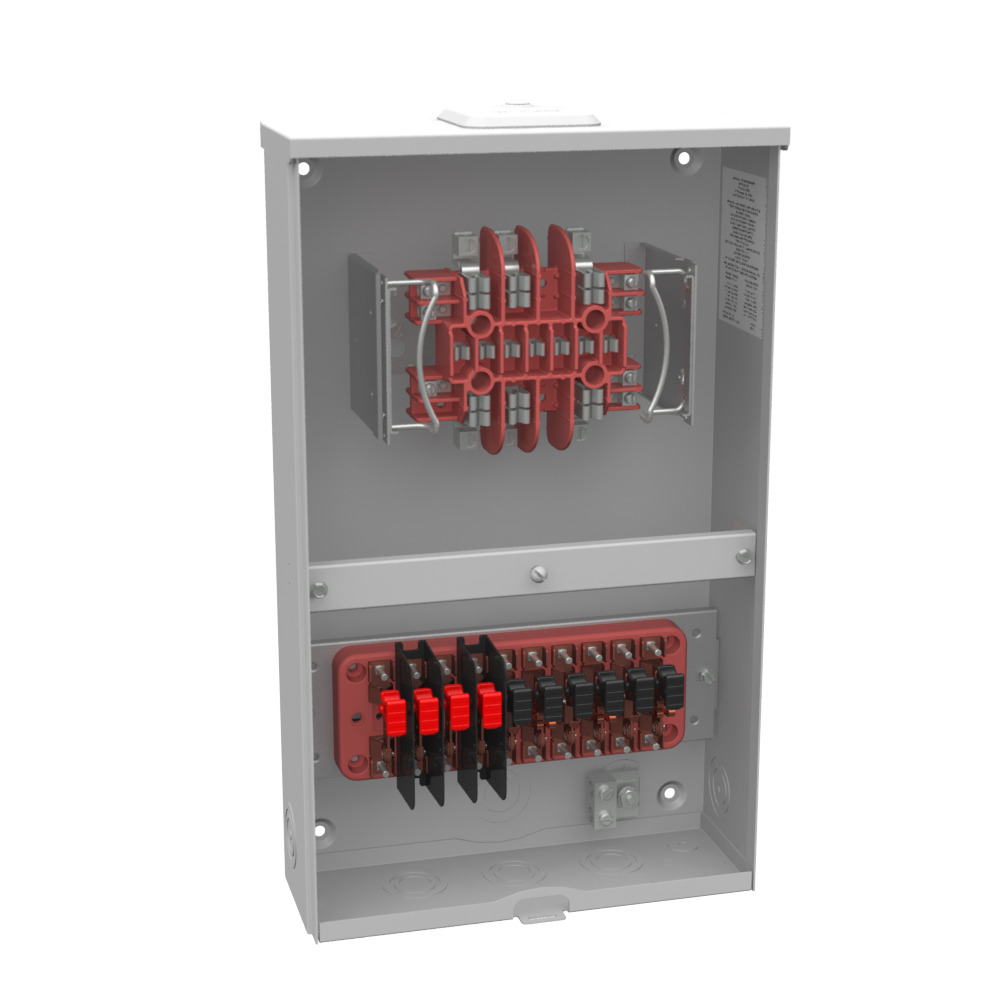 UC7449-XL-871-ALT Single Position Meter Socket, 20 Amp, 3 Phase, Ringless, No Bypass, 13 Term, OH, UG, 600V, Alliant Energy