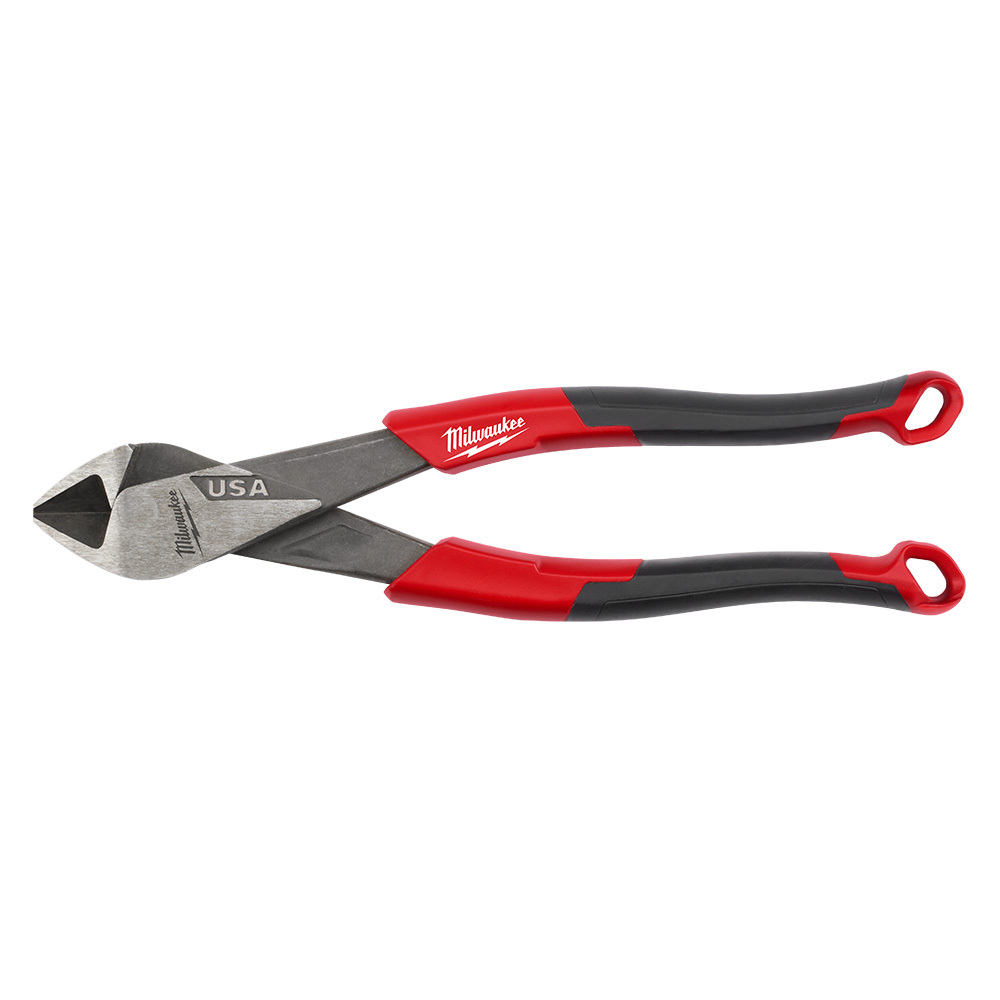 MT558 Plier, 8 in Nominal, Steel Jaw, 8.29 in OAL, Flush Cut