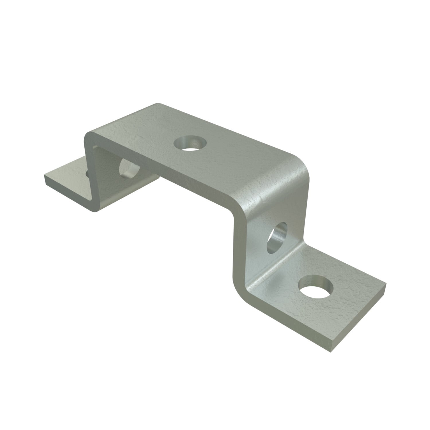 P4043-HG Channel U-Shaped Fitting, 3 Holes, 7 in L x 1-5/8 in W, For Use With P4004, P1001, P1101 and P2001 Channels, HRPO Steel