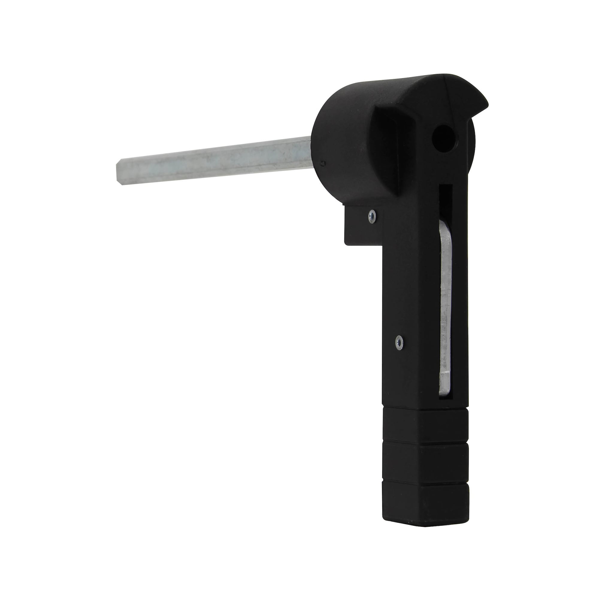 DIR-07 Padlockable Direct Mount Handle, 1-1/2 in L x 9 in W x 5-1/4 in H, Black