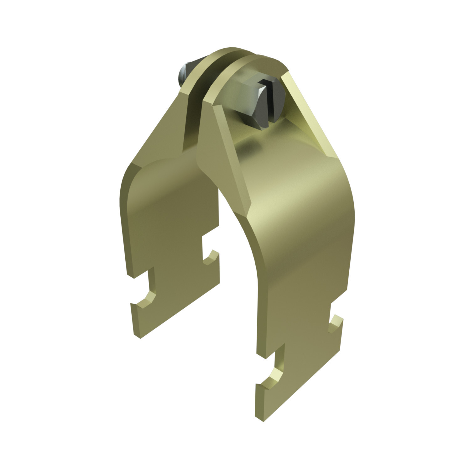 UNISTRUT UNIVERSAL CLAMP, 2", 1-1/4"x 3.55"x 2.48", ASSEMBLED, ZD