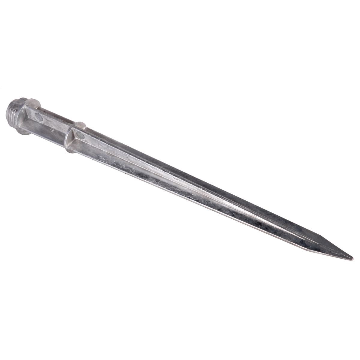 SG100S Portable Weatherproof Ground Stake, 1/2-14 NPS Connector, Metallic