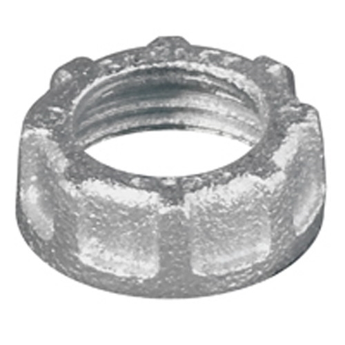 BU-200 Non-Grounding Conduit Bushing, 2 in Trade, Malleable Iron, Zinc Electroplated