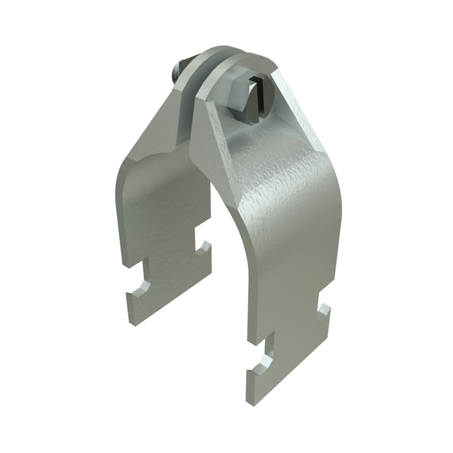 P1213-HG Universal Pipe Clamp, 1 in Conduit, 400 lb Load, HRPO Steel