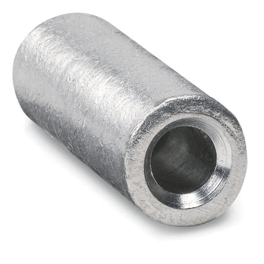 251-30485-1094 Color-Keyed 2-Way Reducing Splice Connector, 6 to 4 AWG Copper/Solid/Stranded Conductor, Die Code: 29, 1-7/32 in L, Cast Copper
