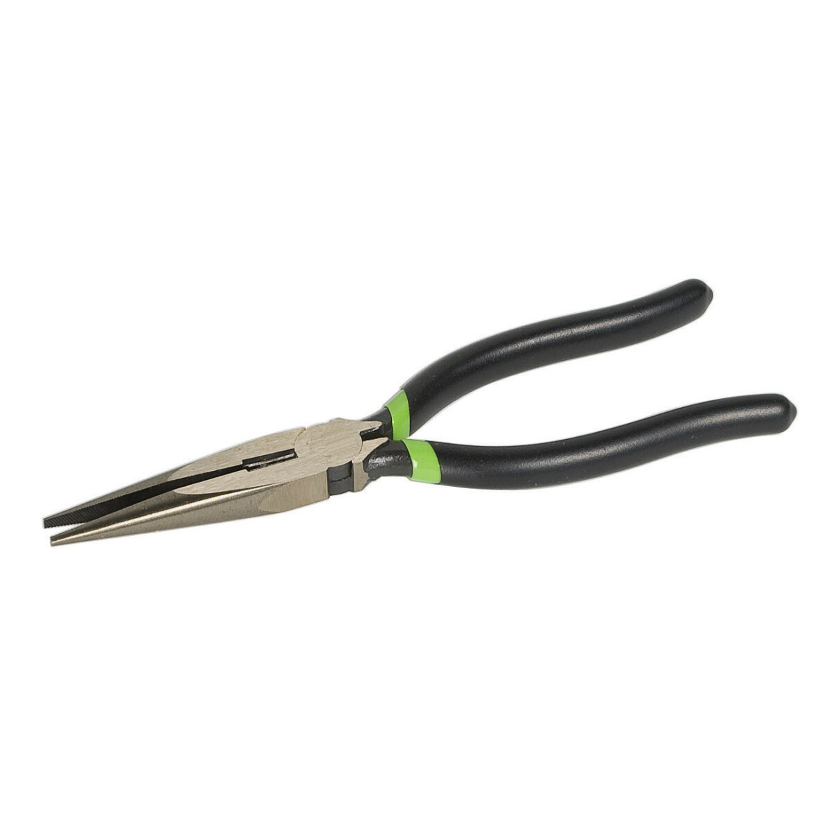 0351-07D Side Cutting Long Nose Plier, Serrated Chrome Vanadium Steel Jaw, 2-1/4 in L x 3/8 in W Jaw, 7-1/8 in OAL