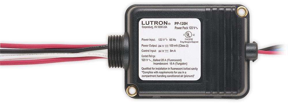PP-347H Power Pack for Occupancy/Vacancy Sensors, 347 VAC, 60 hz