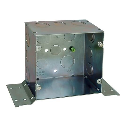 82181-1234-CV Steel City Fire Signal Box, 67 cu-in Capacity, 8 Knockouts