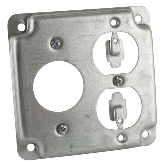 RS-3 Steel City RS Series Surface Cover, 4 in L x 4 in W x 1/2 in D, Steel