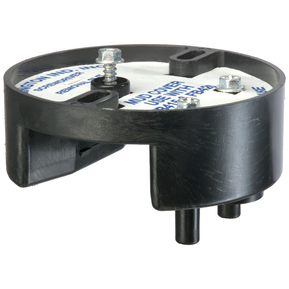 FB4150 Fan/Fixture Mounting Box With Knockout, Plastic, 10.3 cu-in Capacity, 4-1/4 in L x 4-1/4 in W x 2-1/4 in H