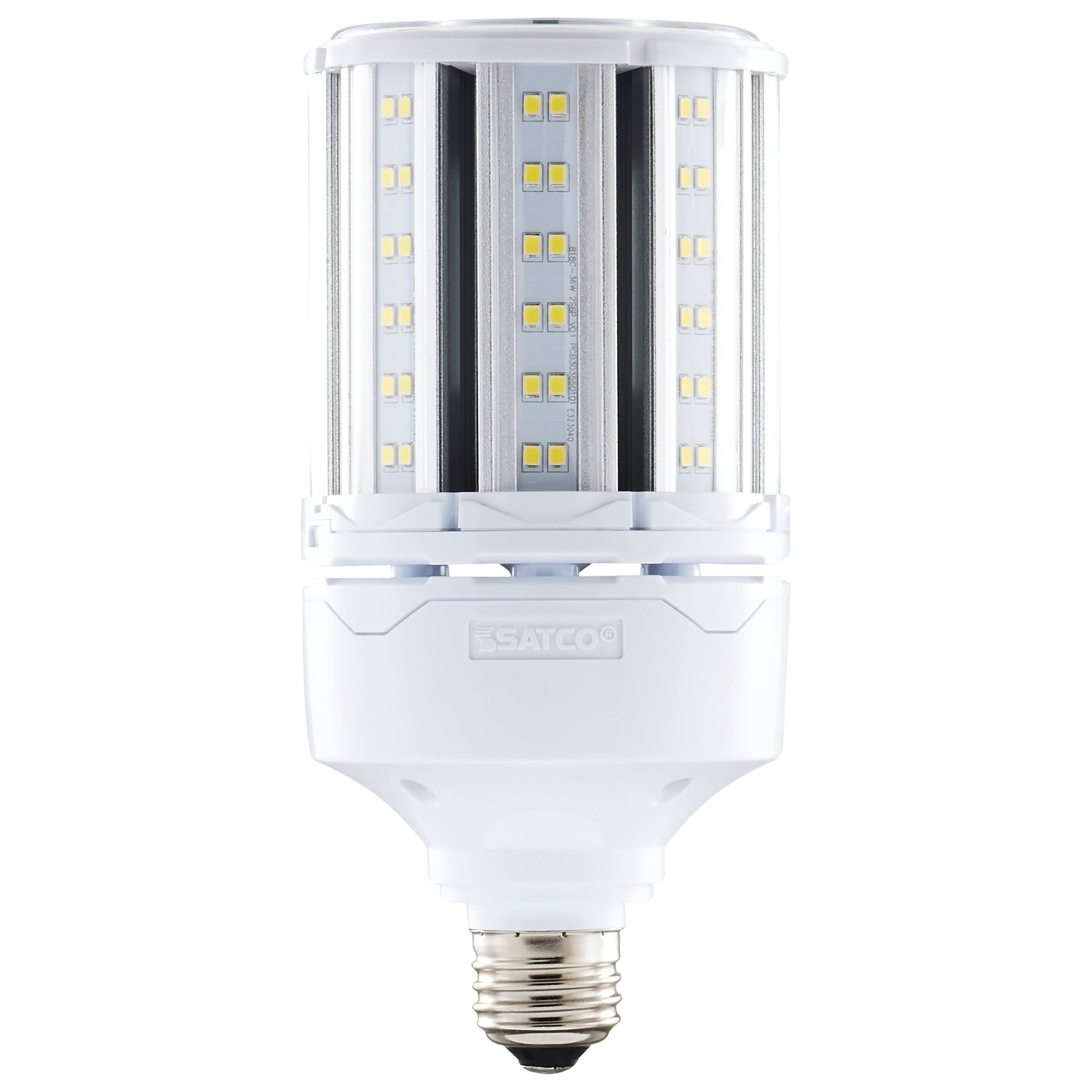 S49672 Replacement HID, 36 W, E26 Lamp Base, Corncob Shape, 4680 Lumens