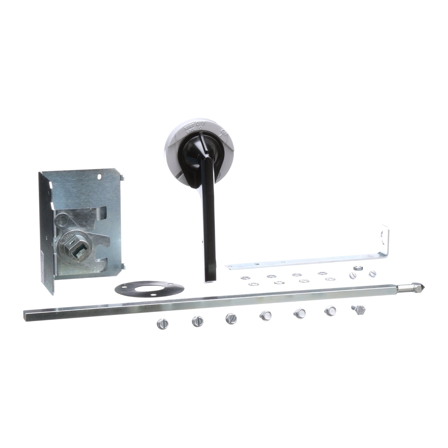 9421LB4 Type L Heavy Duty Operating Mechanism Kit, NEMA 1/3R/12 NEMA Rating, Variable Depth Handle Handle/Operation, Door Handle Mounting, For Use With PowerPact 3-Pole 125 A B-Frame Molded Case Circuit Breaker