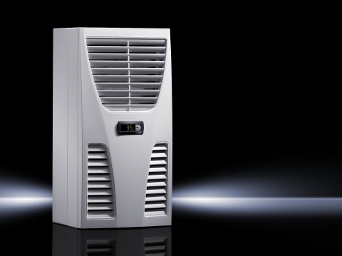 3373100 SK Series 1-Phase Air/Water Heat Exchanger, 230 V AC, 0.49/0.61 A, 110/140 W Power Rating, IP55 Enclosure, 517.9/559.1 cfm Air Flow
