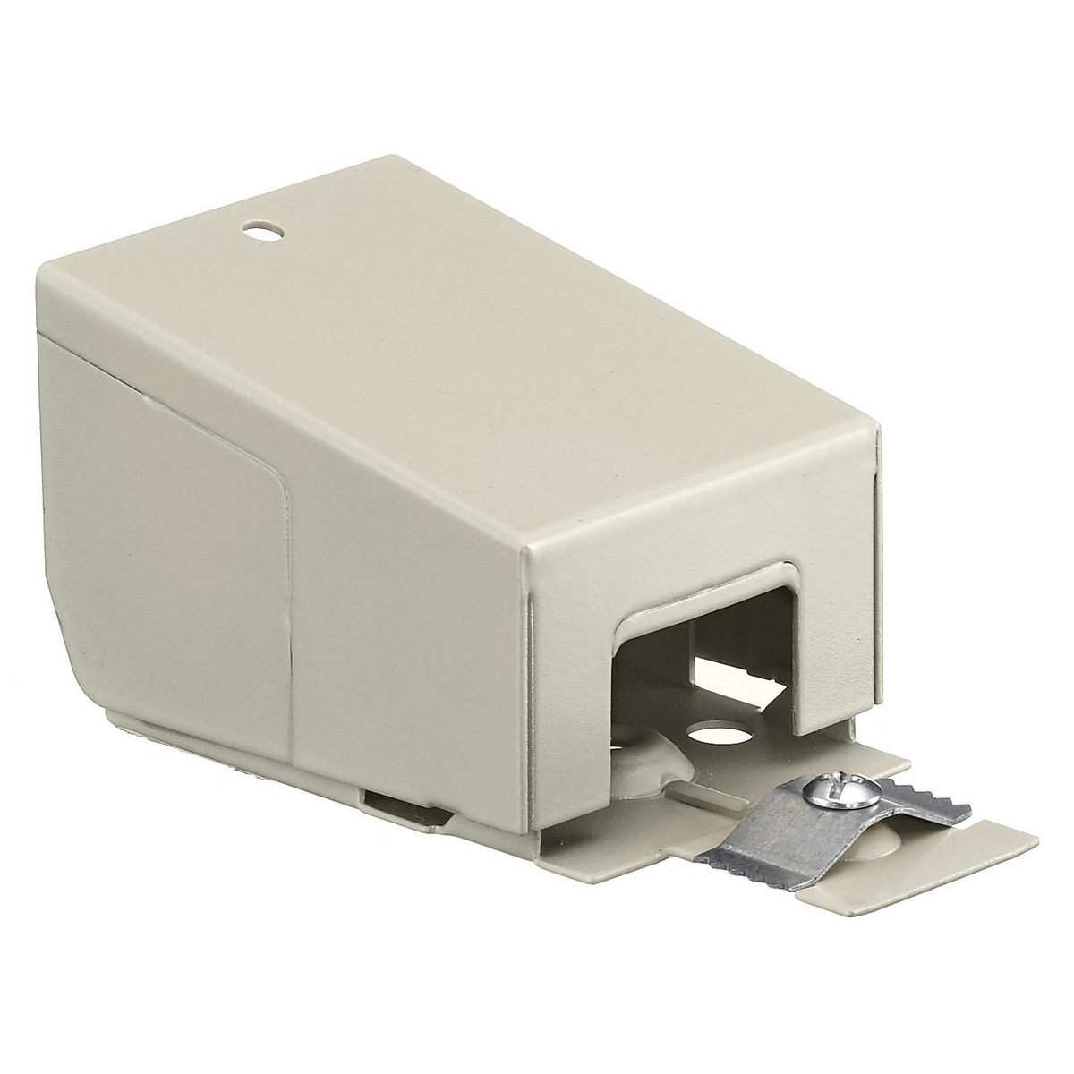 HBL2010A3IV Large Entrance Standard Fitting, 0.89 sq-in, For Use With HBL2000 Series Metal Raceway, Rolled Steel, Ivory
