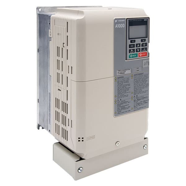 CIMR-AU4A0031FAA A1000 Variable Frequency Drive, 380 to 480 V AC, 31 A, 20 hp, 7.09 in W x 6.57 in D