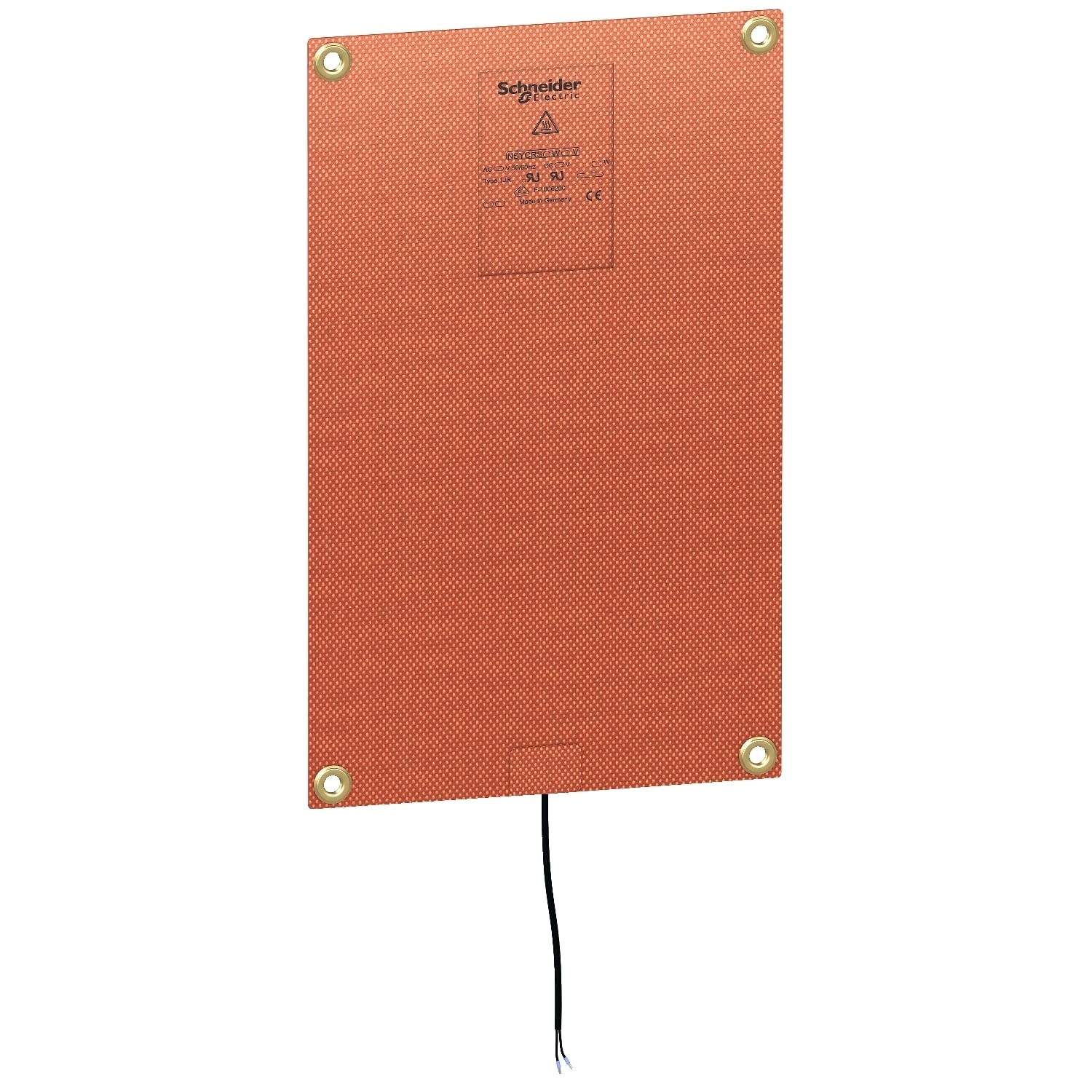 NSYCRS50W240V ClimaSys CRS Ultra Thin Horizontal Vertical Resistance Heater, 240 V AC, 0.21 A, 50 W Power Rating