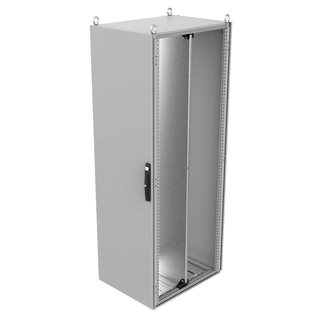 P2KOD18126T3R ProLine P41 1-Door Industrial Package G2 Modular Enclosure, 1800 mm L x 1200 mm W x 600 mm D, NEMA 3R/12 NEMA Rating, Steel