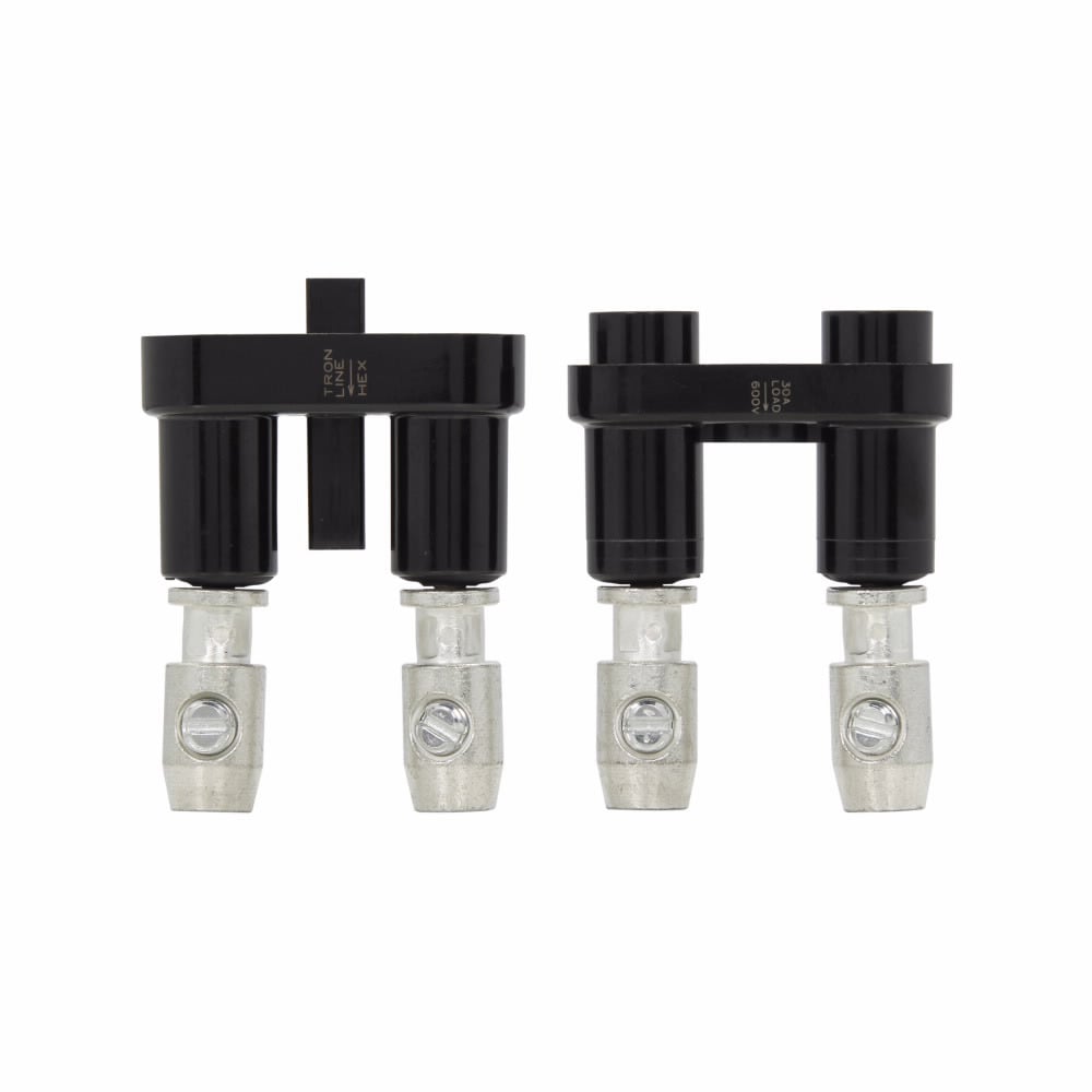 HEY-JJ Tron In-Line Water Resistant Fuse Holder, 600 VAC, 30 A, 12 AWG, 4 AWG Wire, 2 Poles