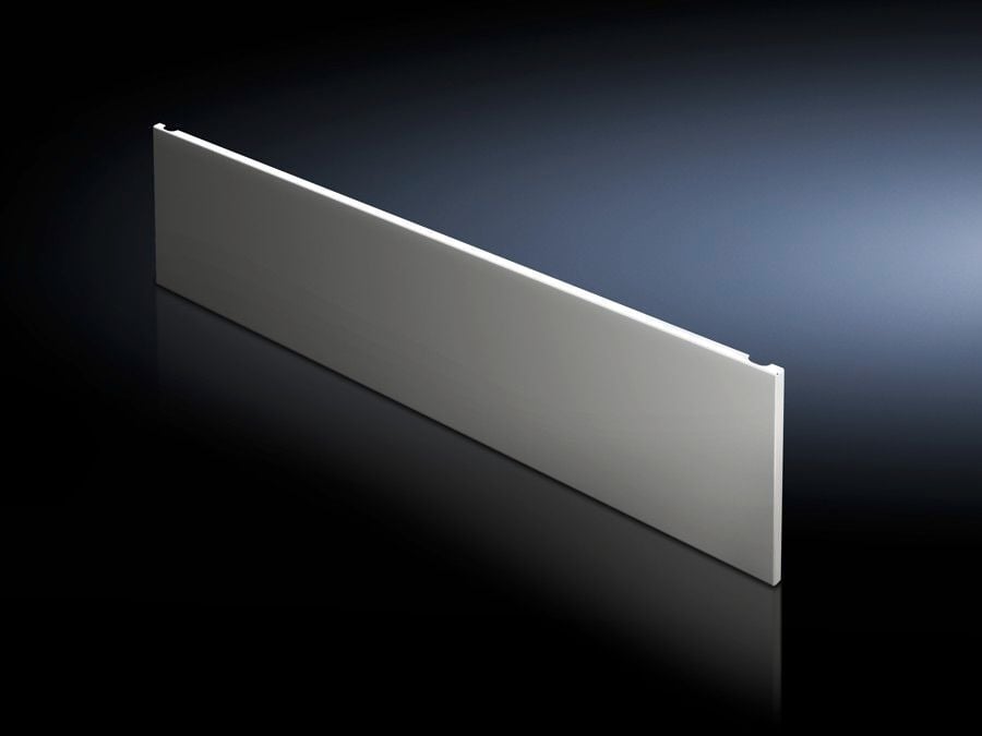 9672336 Bottom Front Trim Panel, 100 mm H x 600 mm W, For Use With TS Series IP54 Enclosure, Carbon Steel