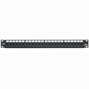 69270-U24 69270 Flat Patch Panel, (24) Ports, CAT 6, 26 to 22 AWG Terminal, Plastic/Steel