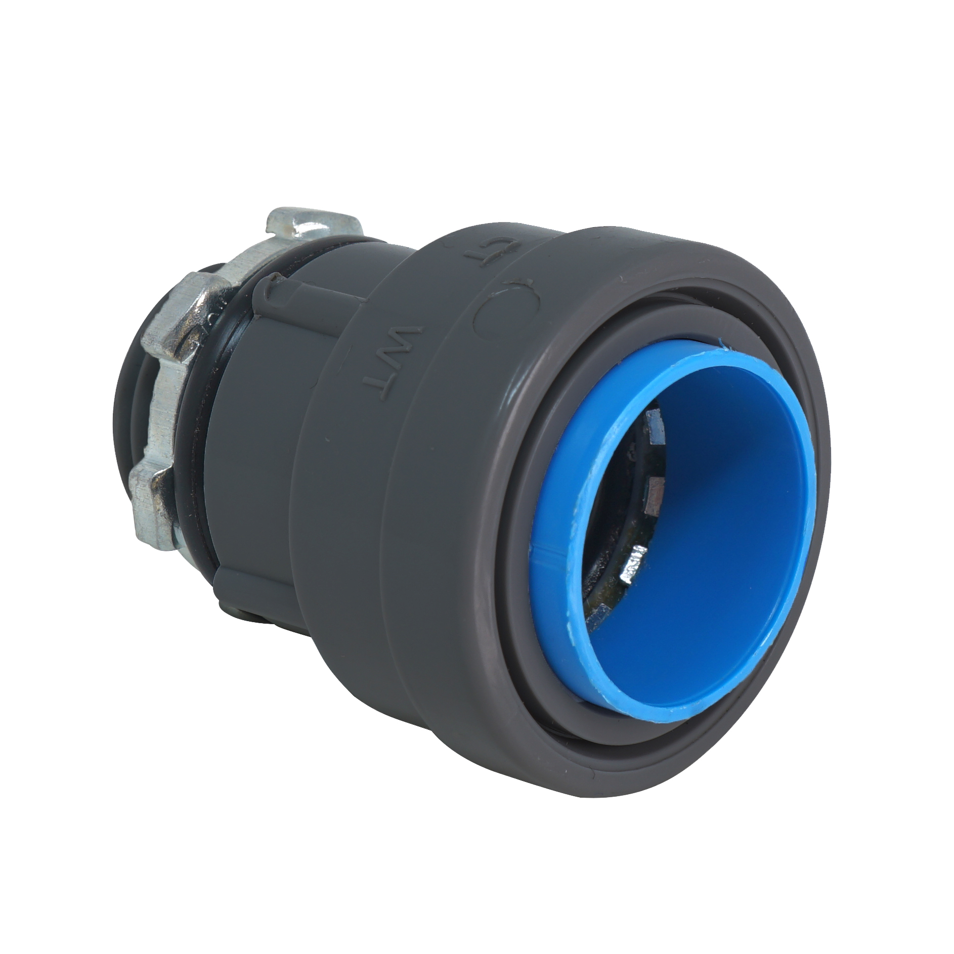 LTNM-BC-075WT SIMpush Non-Metallic Liquid Tight Watertight Concrete Tight Box Connector With Removal Tool, 3/4 in Trade, PVC