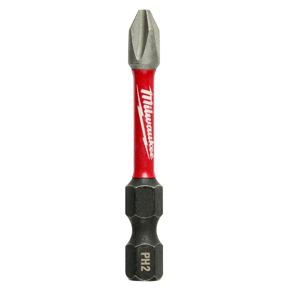 48-32-4602 Shockwave Impact Duty Impact Power Bit, #2 Phillips Point, 2 in OAL, 1/4 in, Alloy Steel
