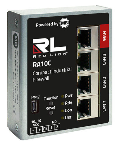 RA10C000000000D0 RA10C Compact Industrial Firewall Router, LAN/WAN Interface, RJ45 Port