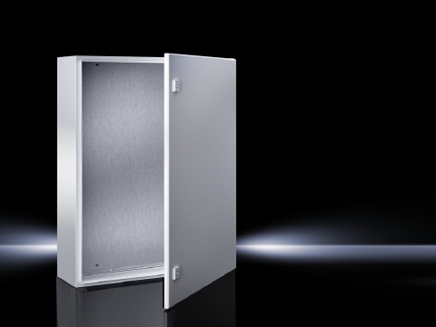 1280500 AE Series 1-Door Compact Enclosure, 31 in W x 12 in D x 47 in H, NEMA 4/IP66, Sheet Steel