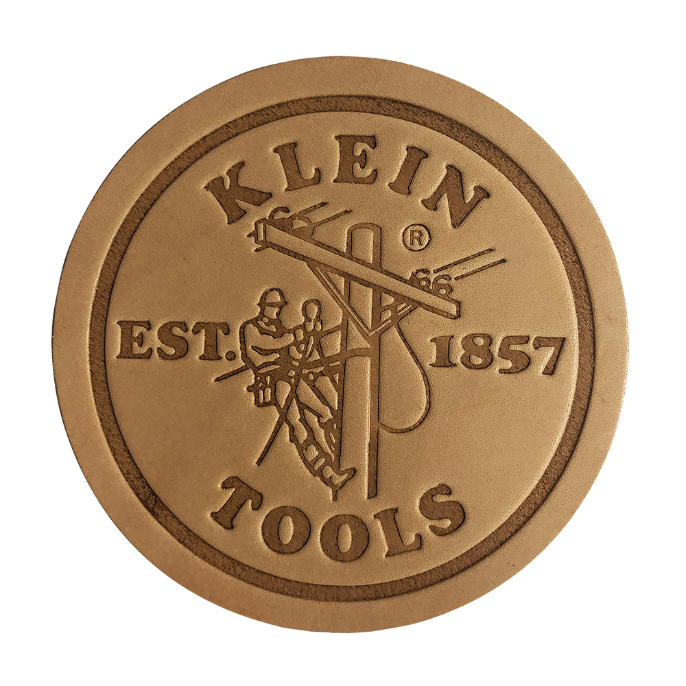 98028 Tools Coasters, 6 Piece Coaster Set, Leather