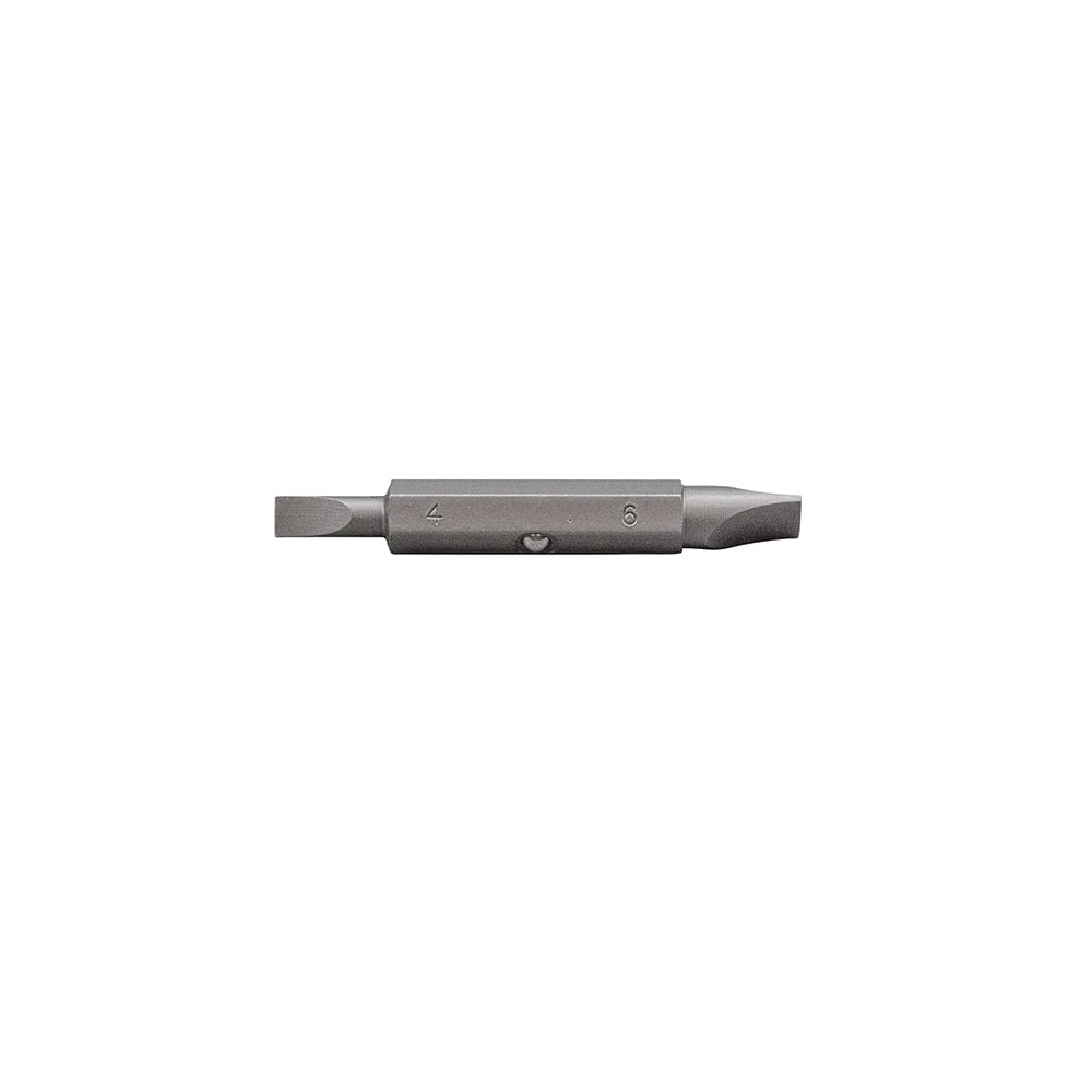 32775 Screwdriver Bit, 4 X 6 mm Point Slotted Poin