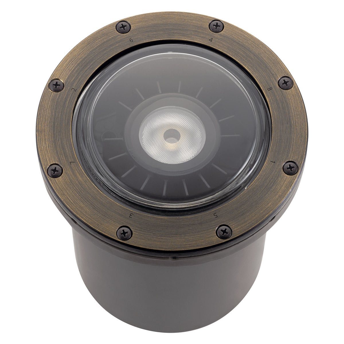 Our VLO 3000K LED 60-Degree Beam Angle In-Ground Accent light is equipped with our Lumen Effects System, which allows you to easily switch between three lumen outputs: 350, 550, or 850 all with the use of the Magnetic Key. Its field configurable design allows for customization based on the needs of the application and its IP67 drive-over rated design can tackle static loads up to 4600lbs.