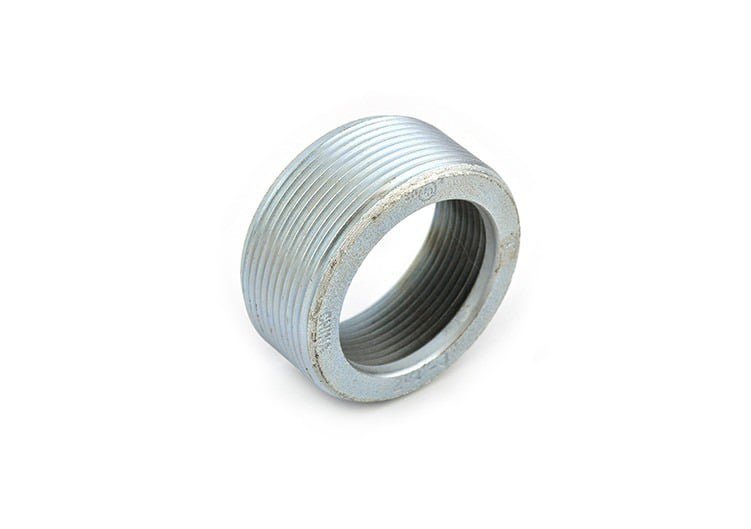 1179 Bridgeport Reducing Bushing, 3 to 2-1/2 in Trade, Malleable Iron, Electro-Plated Zinc