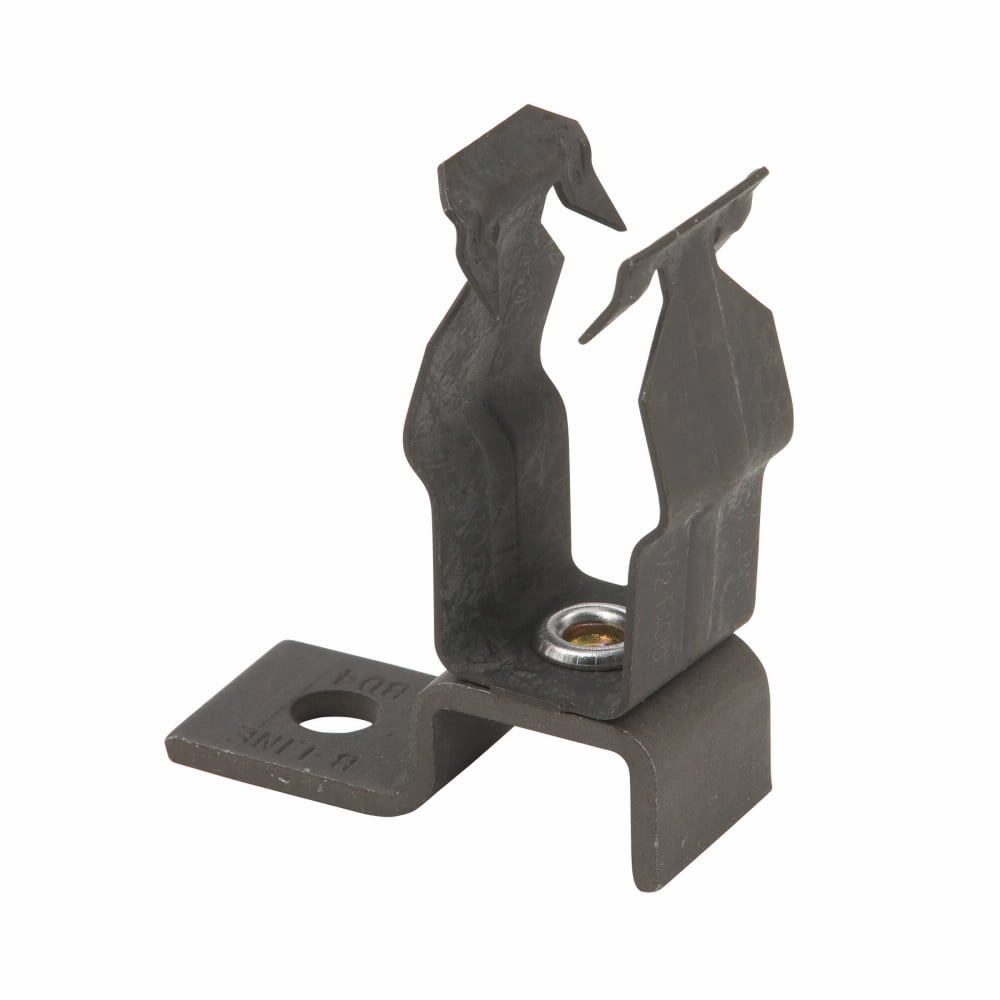 BP-12-D4 2-Piece Conduit Spacer Bracket With 13 in Anchor Strap, 1/2 in, 3/4 in, For Use With 2-1/8 in Deep Box, EMT/IMC/Rigid Conduit, Steel, Zinc Phosphate