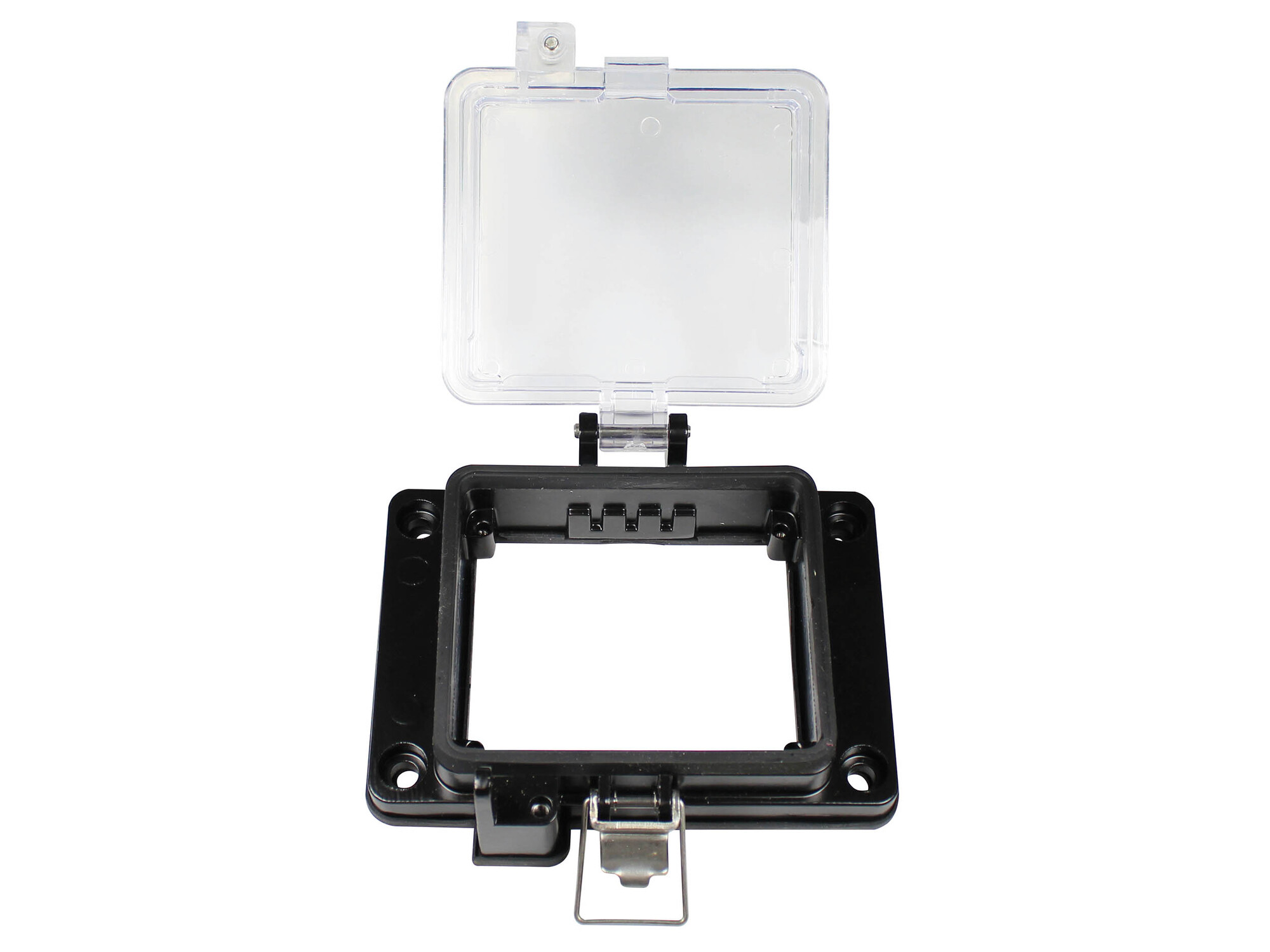 H-X-K2 H Series Din Housing With No Inserts, 32 Position, Black